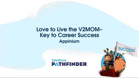 Pathfinder Learning Series: Love to Live the V2MOM-Key to Career Success