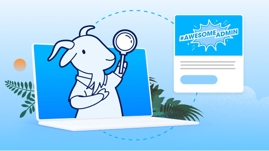 Cloudy popping out of laptop