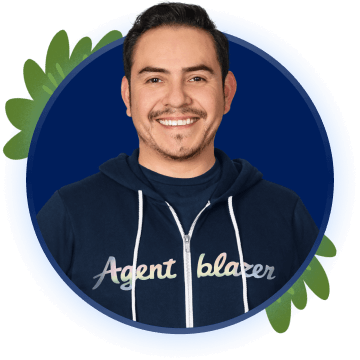 Edgar Moran in an Agentblazer hoodie