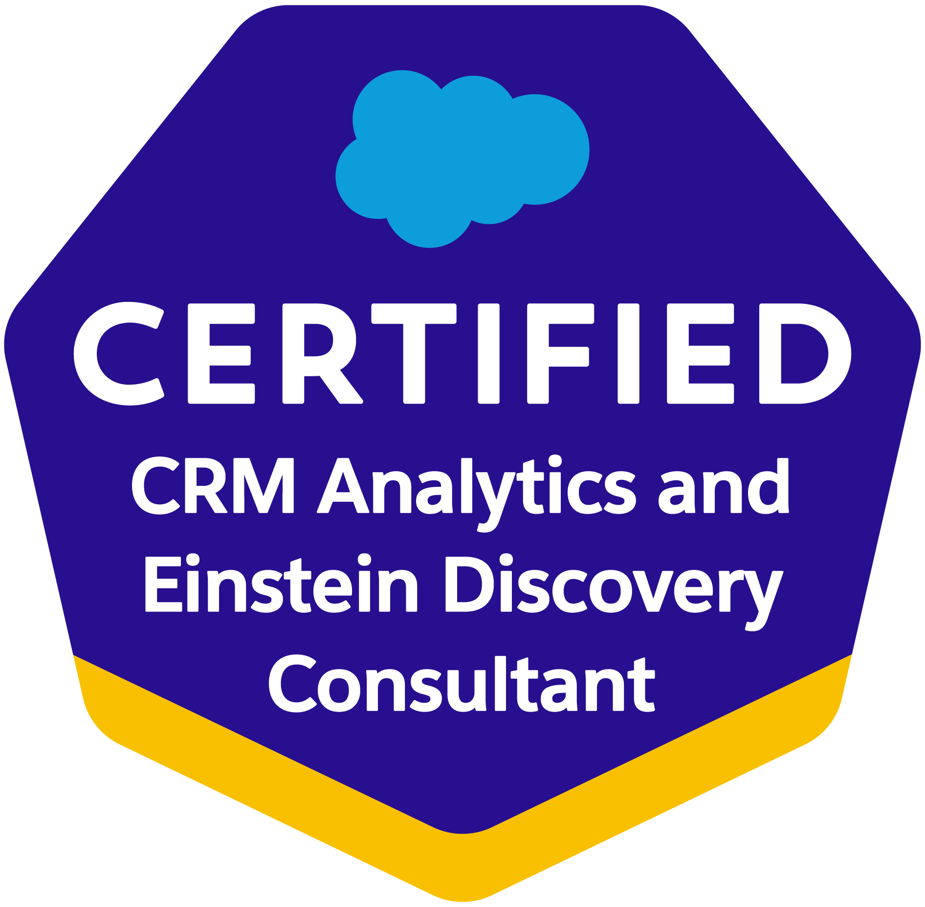 Salesforce Certified CRM Analytics and Einstein Discovery Consultant