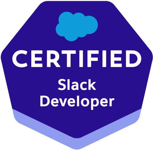 Salesforce Certified Slack Developer