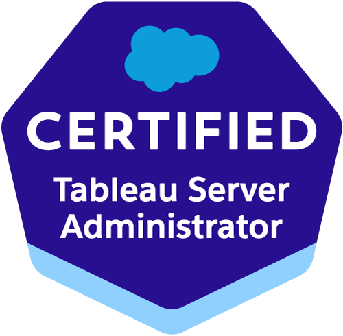 Salesforce Certified Tableau Server Administrator